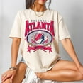 thumbnail image 1 of Comfort Colors Vintage Atlanta Baseball shirt, Vintage Retro Style Atlanta Baseball Tee, 1 of 2