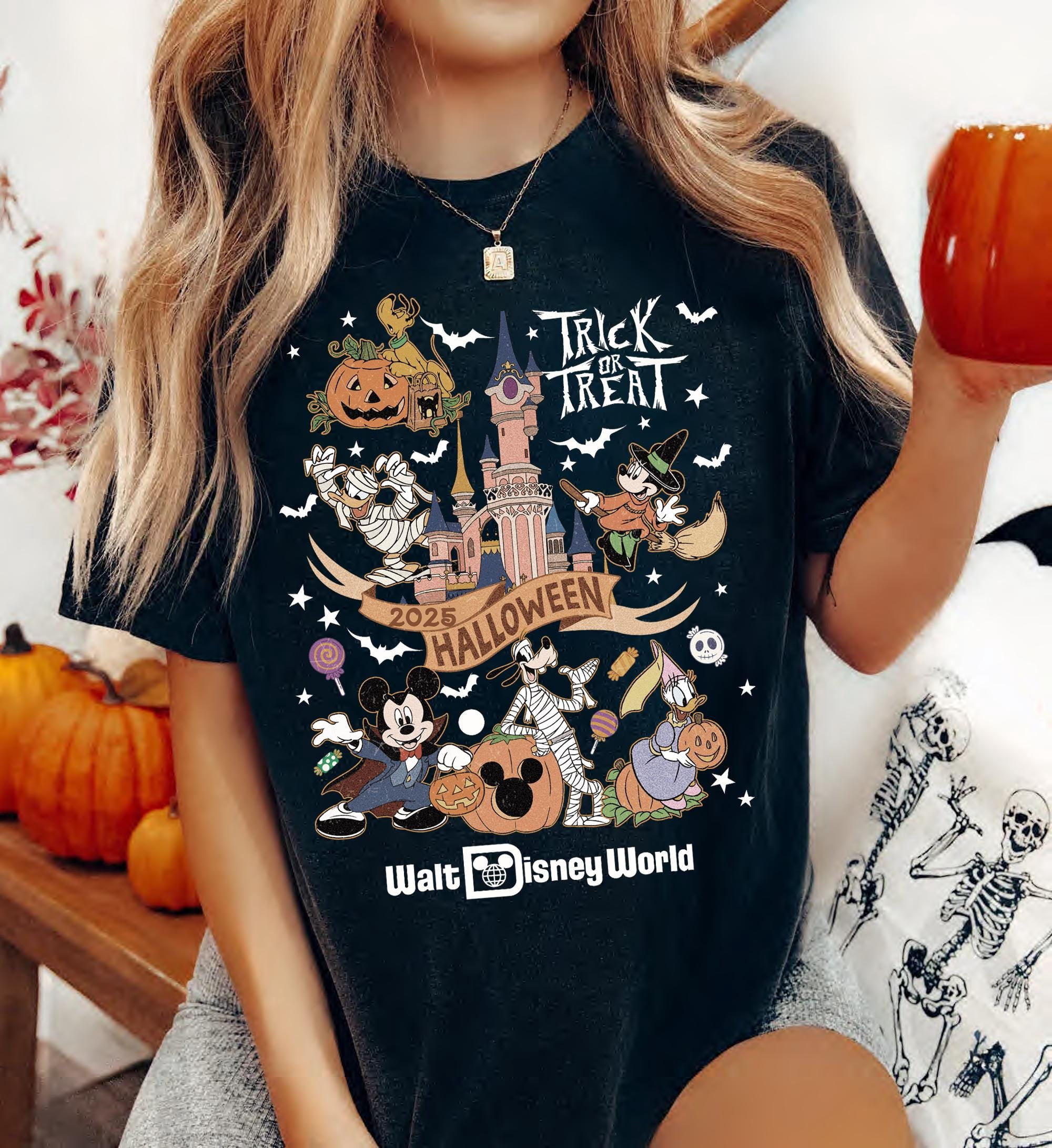 Comfort Colors® Walt Disney World Halloween Shirt, Magical Kingdom ...