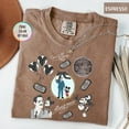 thumbnail image 1 of Comfort Colors Walt and Mickey T-Shirt, Vintage Style Disney Park, Mickey Mouse Graphic Shirt, Walt Disney World Trip,Espesso color,size L, 1 of 5