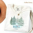 thumbnail image 1 of Comfort Colors Winter Forest T-Shirt Christmas Graphic Holiday Tee, 1 of 3