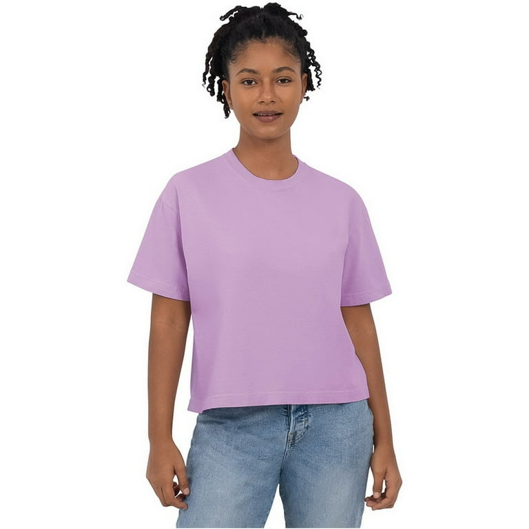 Comfort Colors Women s Heavyweight Boxy T Shirt 3023CL Orchid Size 2XL