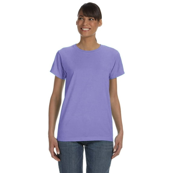 Comfort Colors Women's Soft Double Needle T-Shirt, Style 3333