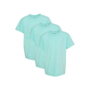 Comfort Colors Youth Midweight T-Shirt, 3-Pack, Chalky Mint, XS