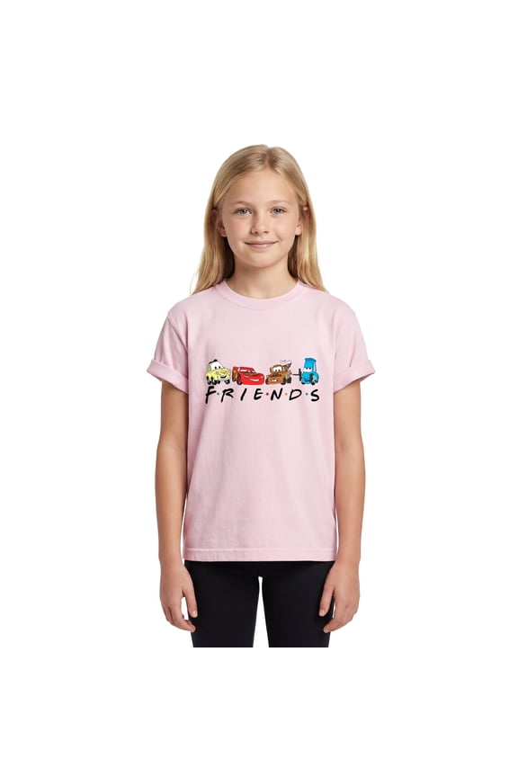 Comfort Colors Youth Racing Team Graphic Print Cotton for kids T-Shirt