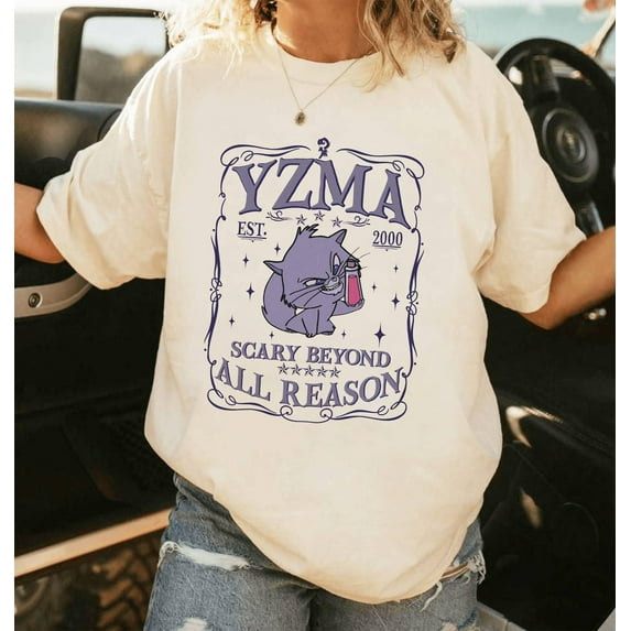 Comfort Colors Yzma Cat With Potion T-Shirt, Villain Emperor’s New Groove Kuzco Tee, Magic Kingdom Shirt