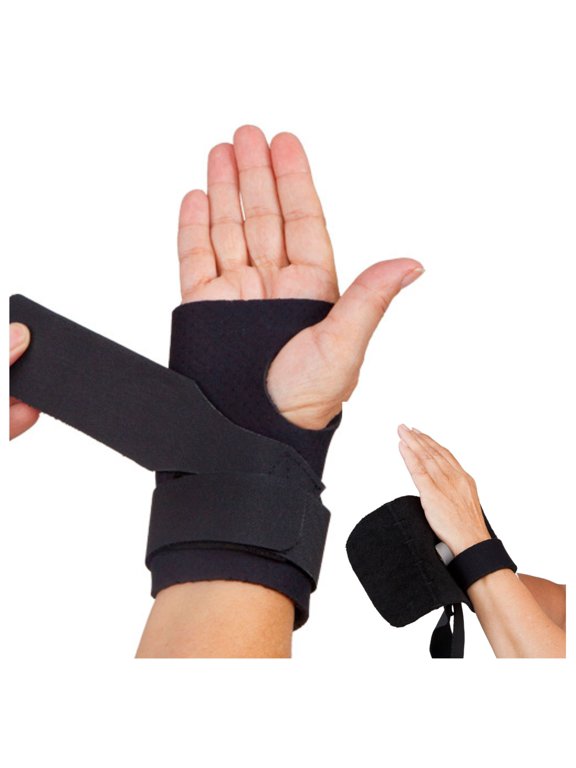 Ulnar Booster Wrist Brace for TFCC Tear & Ulnar (Pinkie) Sided Wrist Pain Support - Black, Right Hand, Small (5 to 6.25 inches)