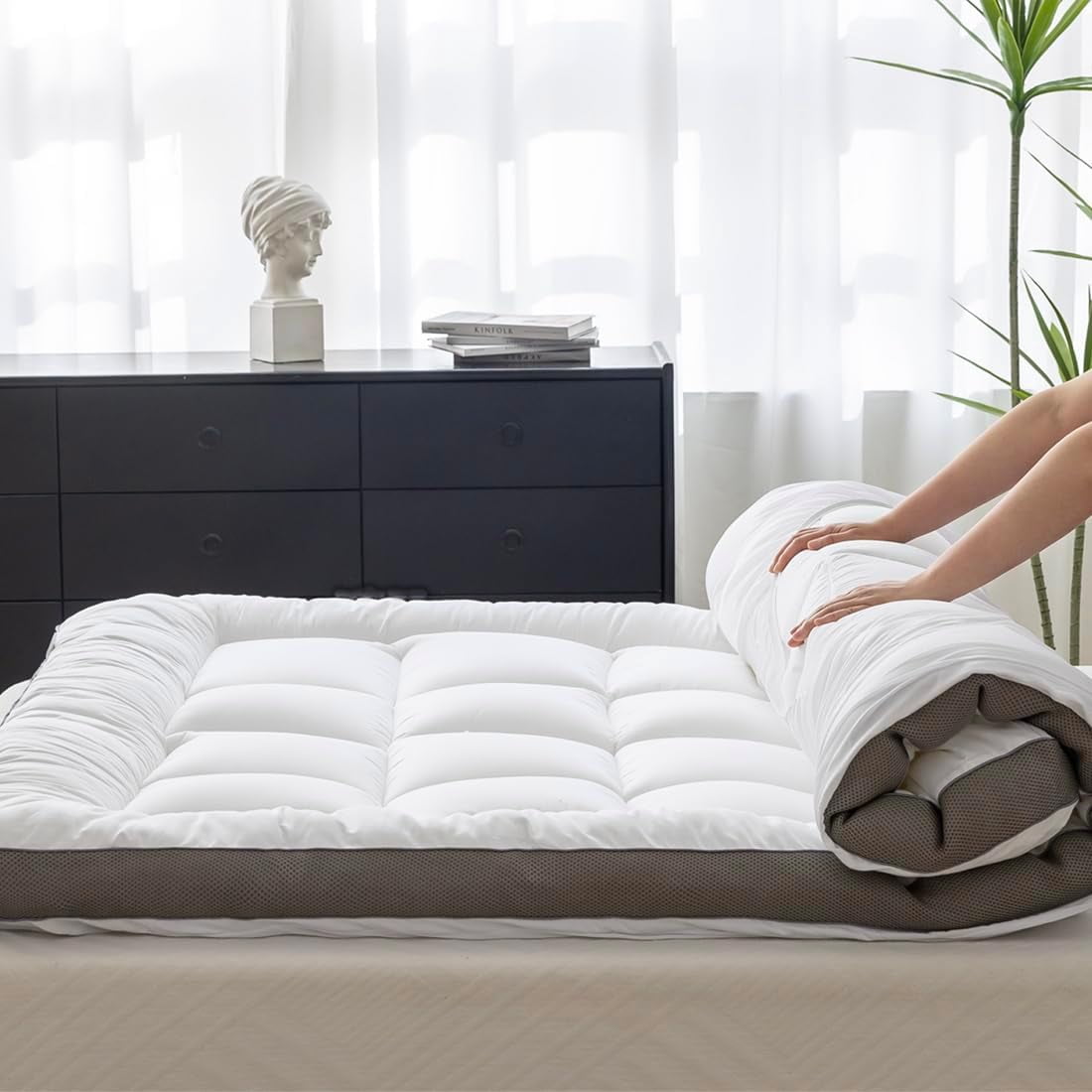 Comfort and Cooling 100 Cotton 2" Thick California King Mattress