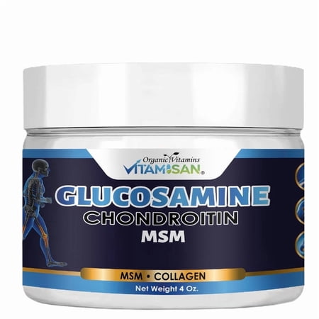 Comfort Cream with Glucosamine, MSM & Chondroitin – Soothing Botanical Formula – 4 oz – 1 Jar