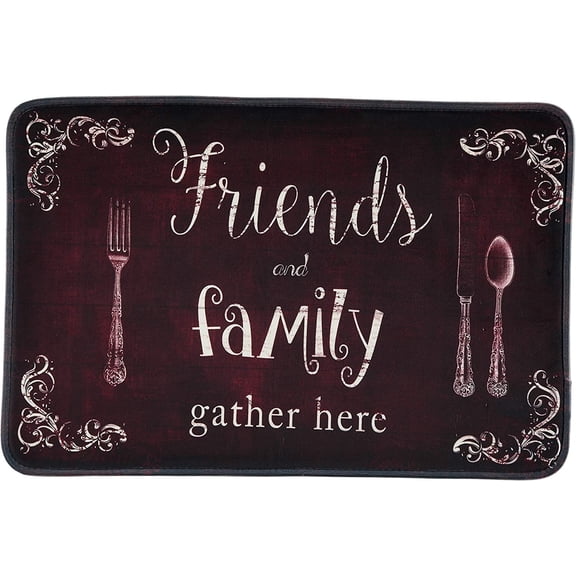 Comfort Cushion Anti-Fatigue Kitchen Mats 2-Pack Friends and Family