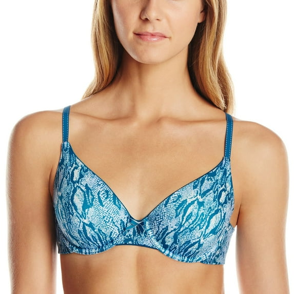 Comfort Devotion 9402 Womens Comfort Devotion Demi Bra, Moroccan Snakes - Size 36B