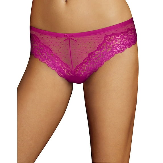 Comfort Devotion Mesh and Lace Tanga DMCCLT