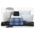 thumbnail image 1 of The Comfort Dorm Essentials Value Pack in Keaton, 19-Piece College Dorm Bedding Comforter Set, Twin XL, Includes Bonus Topper, 2 Pillows, Storage Set and 100% Cotton Towel Sets by Dawn, 1 of 8