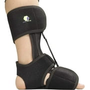Comfort Dorsal Night Splint - Pain Relief from Plantar Fasciitis, Drop Foot, and Achilles Tendinitis - Large