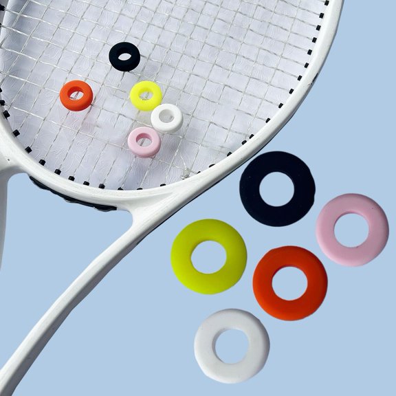 Comfort Enhancing 12Pcs Silicone Vibration Dampeners For Tennis Rackets Fangkenuo
