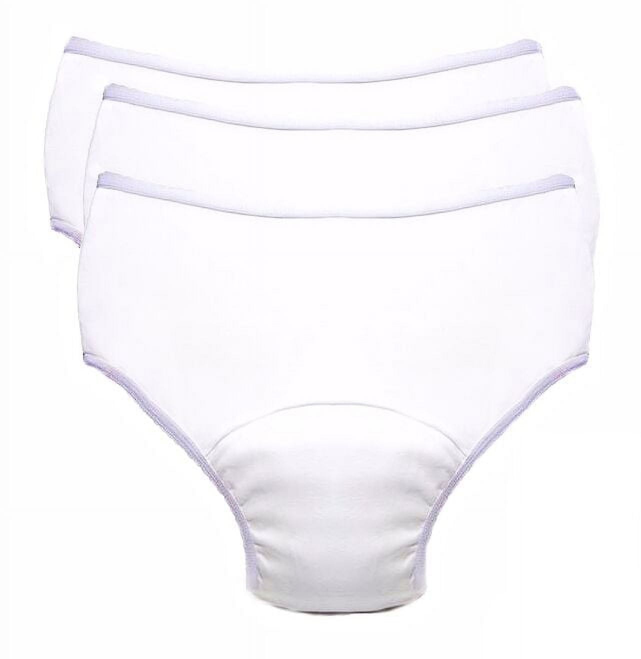 Comfort Finds Ladies Reusable Incontinence Panty 6oz 3-Pack