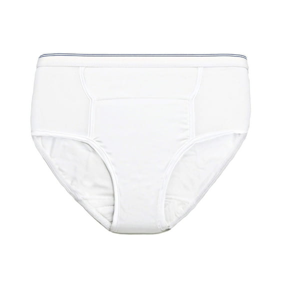 Comfort Finds Men's Reusable Incontinence Brief 6oz - White - X-Large 42-44 - Single Unit