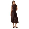 thumbnail image 1 of Comfort Fit Midi Dress with Crew Neck, 1 of 7