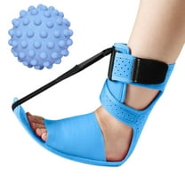 Comfort-Fit Plantar Fasciitis Splint with Arch Support - Adjustable Straps for Heel Spur & Achilles Tendonitis Relief,Massage ball