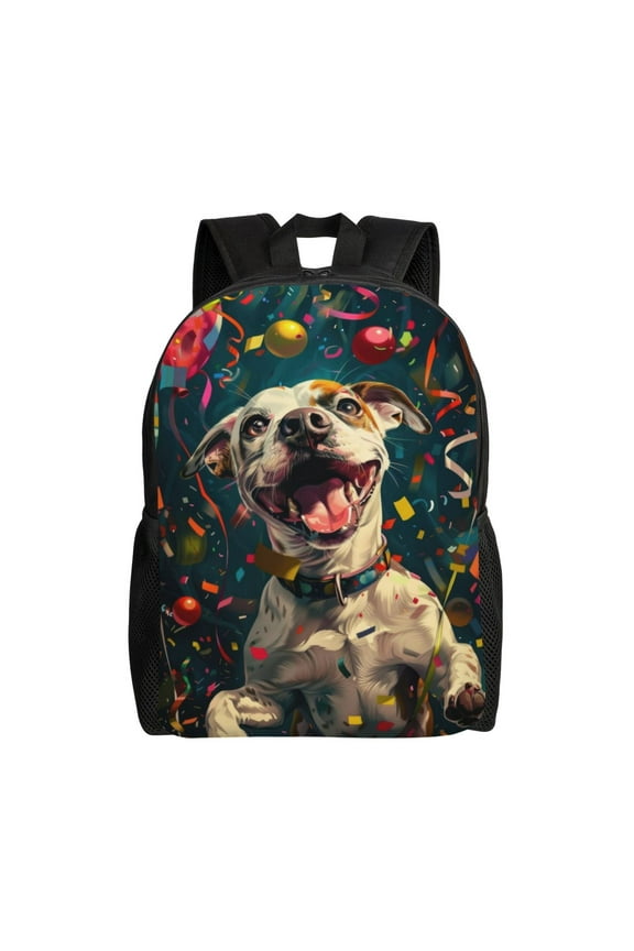 Comfort Fit Unisex Celebration Balloons Confetti Backpack Great Design Durable For Daily Commute & Travel Adventures 16 Inch