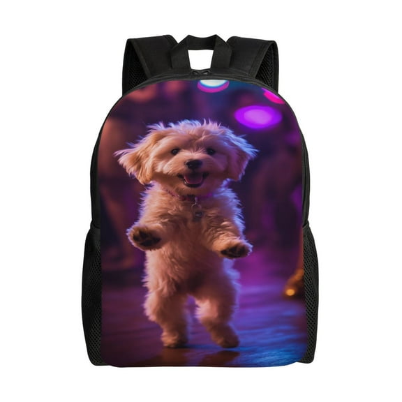 Comfort Fit Unisex Dancing Party Mood Backpack Great Design Durable For Daily Commute & Travel Adventures 16 Inch