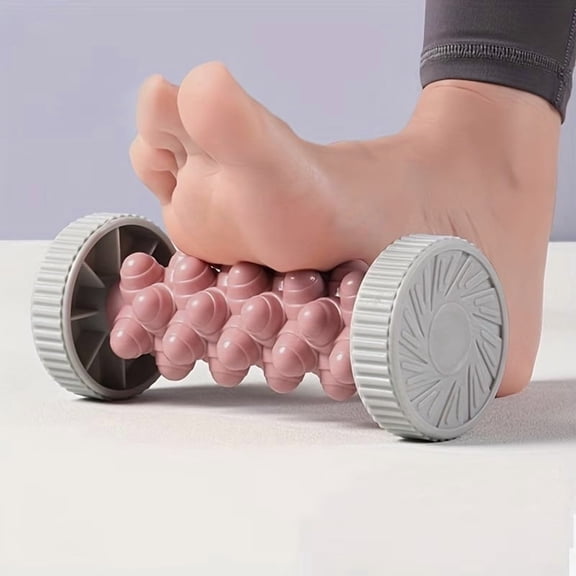 Comfort Foot Massage Roller with Manual Arch Support for Yoga and Fitness Recovery