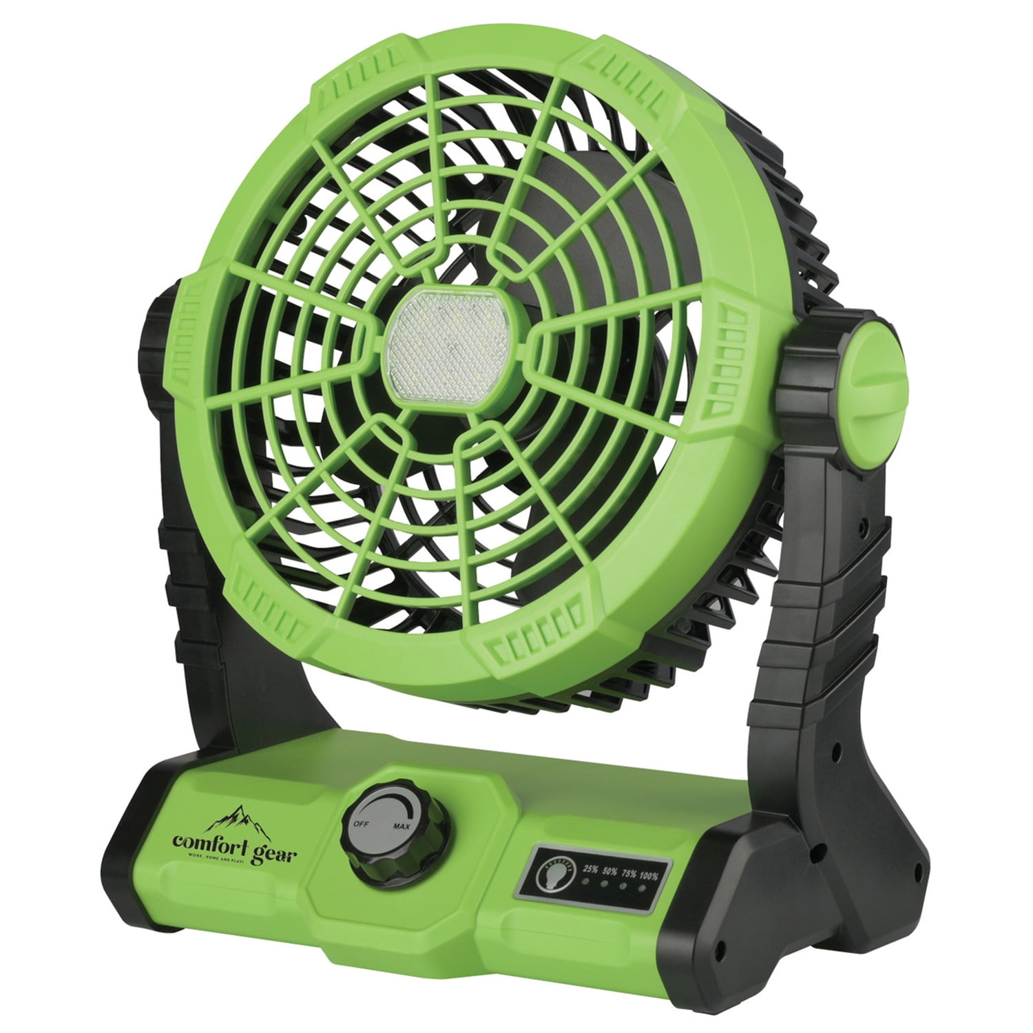 Comfort Gear 8" Rechargeable Utility Fan with Adaptor