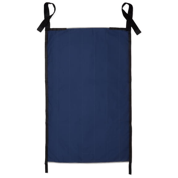 Medline Comfort Glide Single-Patient Use Sheet with 2 Straps, 35" x 55", Durable Patient Repositioning Sheet, 575 lbs. Capacity, Hospital Grade