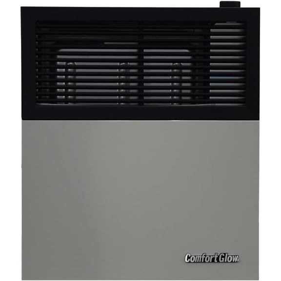 Comfort Glow 11,000 BTU Direct Vent Natural Gas Wall Heater, Gray, Medium