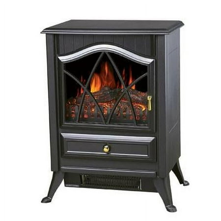 Comfort Glow - Ashton Electric Stove Heater - Black