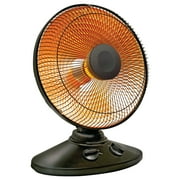 Comfort Glow ERH375 1,000-Watt-Max Portable Oscillating Radiant Parabolic-Dish Heater, ERH375