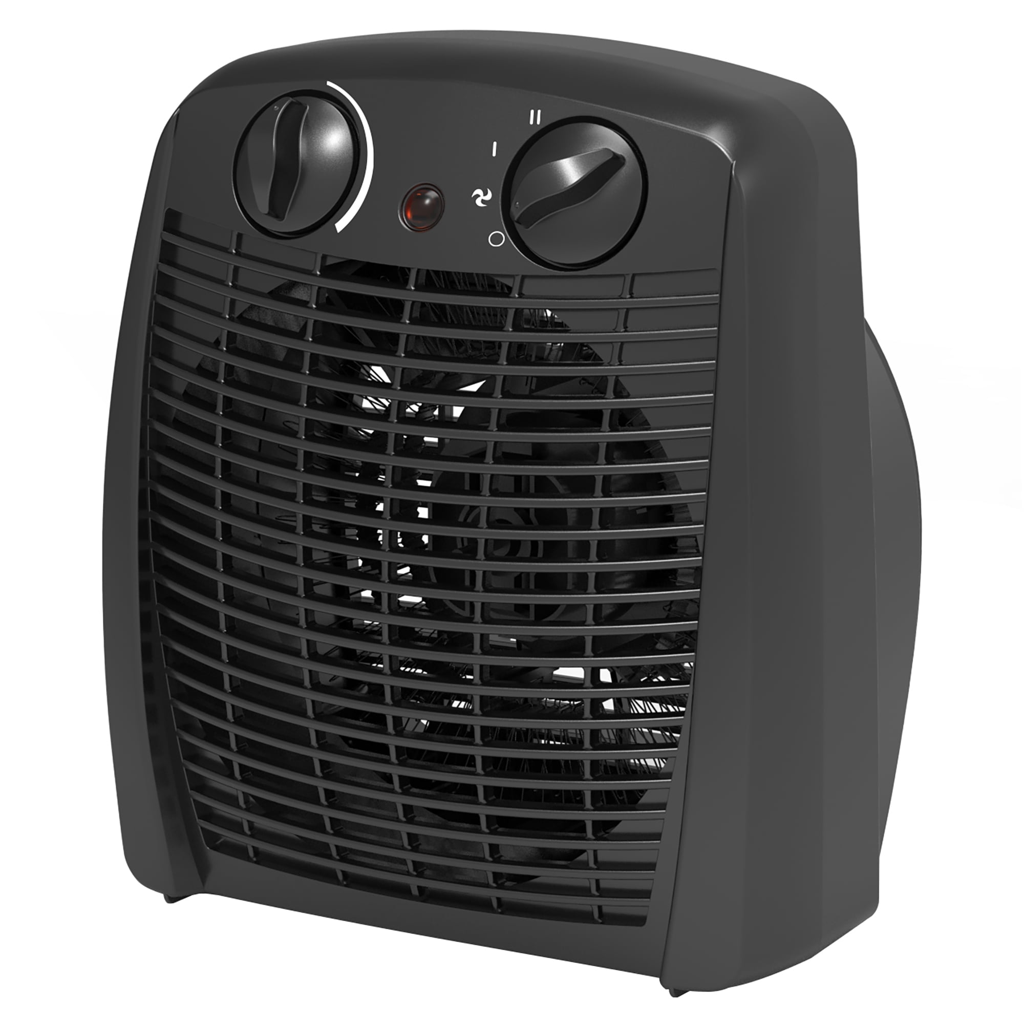 Comfort Glow Portable Electric Space Heater and Fan Combo, 1,500/750 Watts/Fan Only, 5,120 BTUs, Adjustable Thermostat, Safety Features, 6-Ft. Cord