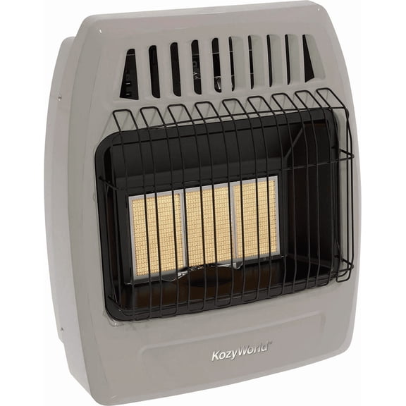 Comfort Glow Vent Free Radiant Natural Gas Wall Heater - Pack of 2  Residential Use, Standard Application