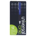 thumbnail image 1 of Comfort Grip Ballpoint Pen, Retractable, Medium 1 Mm, Blue Ink, Blue Barrel, Dozen | Bundle of 5 Dozen, 1 of 7