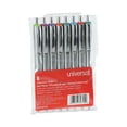 thumbnail image 1 of Medium 0.7 mm, Retractable, Comfort Grip jel Pen - Assorted  Colors/Silver Barrel (8-Piece/Set), 1 of 2