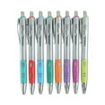 thumbnail image 1 of Comfort Grip Gel Pen, Retractable, Medium 0.7 Mm, Assorted Ink Colors, Silver Barrel, 8/pack | Bundle of 2 Sets, 1 of 5