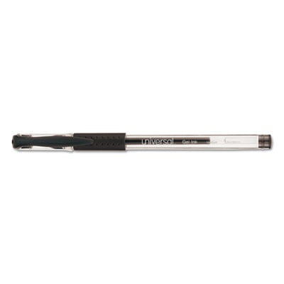 Comfort Grip Gel Pen, Stick, Medium 0.7 mm, Black Ink, Clear/Black Barrel, 60/Pack Comfort Grip Gel Pen, Stick, Medium 0.7 mm, Black Ink, Clear/Black Barrel, 60/Pack