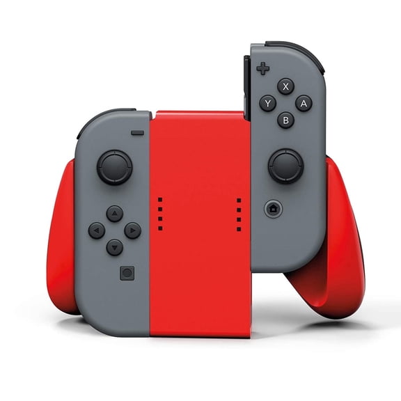 Comfort Grip for Switch, Joy-Con Controller Game Accessories Handheld Joystick Remote Control Holder, Red