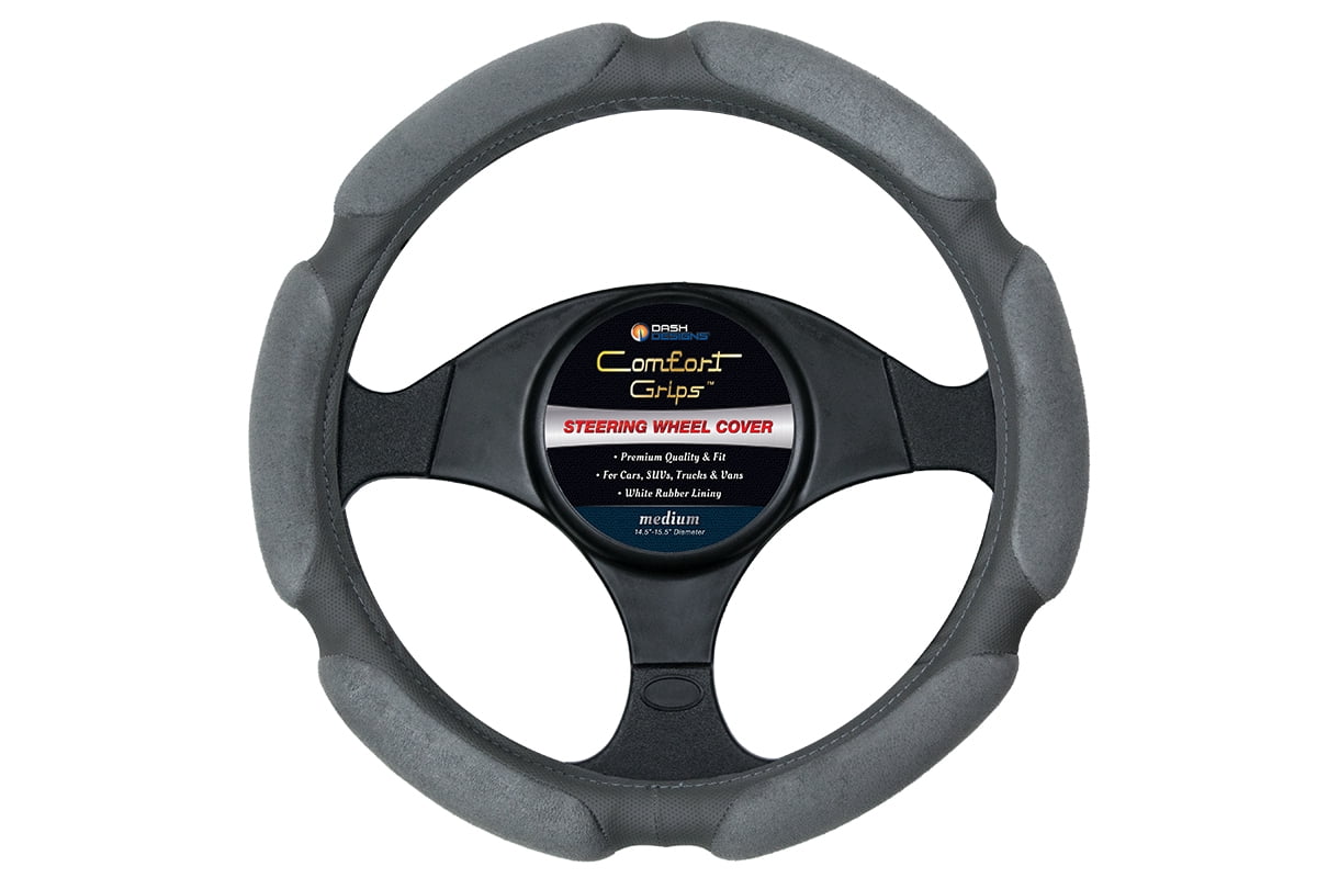 Comfort Grips Steering Wheel Cover - Multi Grip Medium (14.5 - 15.4) Grey