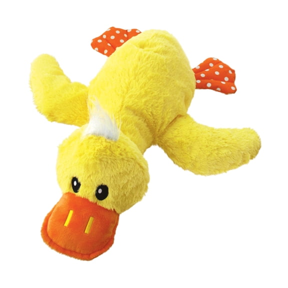 KONG Comfort Squeaker Dog Toy, Yellow Duck, Jumbo Extra Large