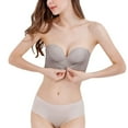 thumbnail image 1 of Comfort Light Support Pullover Bra Push Up Comfort Underwire Bra Strapless Push up Bra Smooth Comfort Wireless T-Shirt Bra, 1 of 9