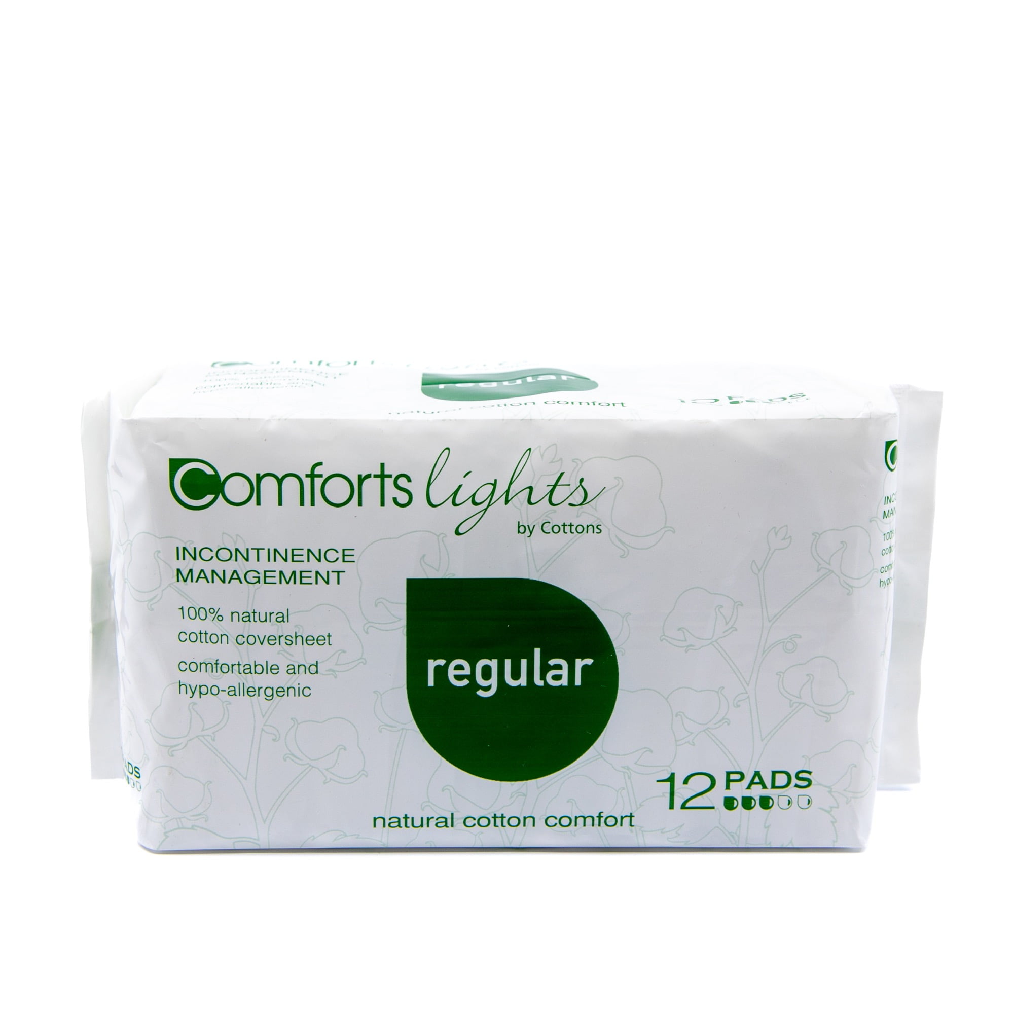 Comfort Lights Incontinence Pads for Women 48Individually Wrapped Pads ‘AllinOne