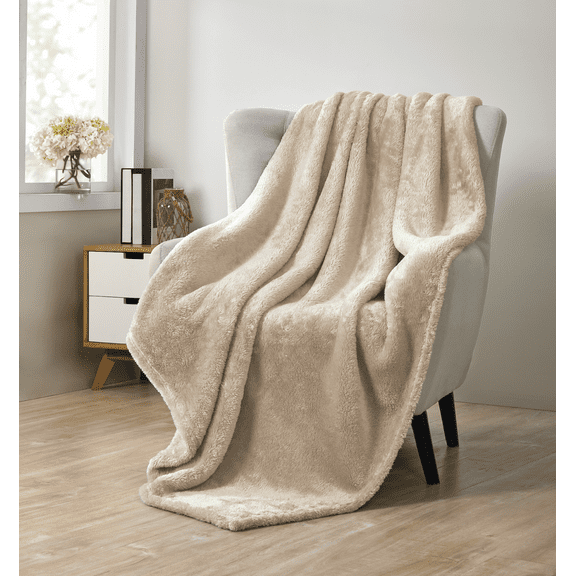 Comfort Living Ultra Plush Oversized Throw Blanket - Assorted Colors