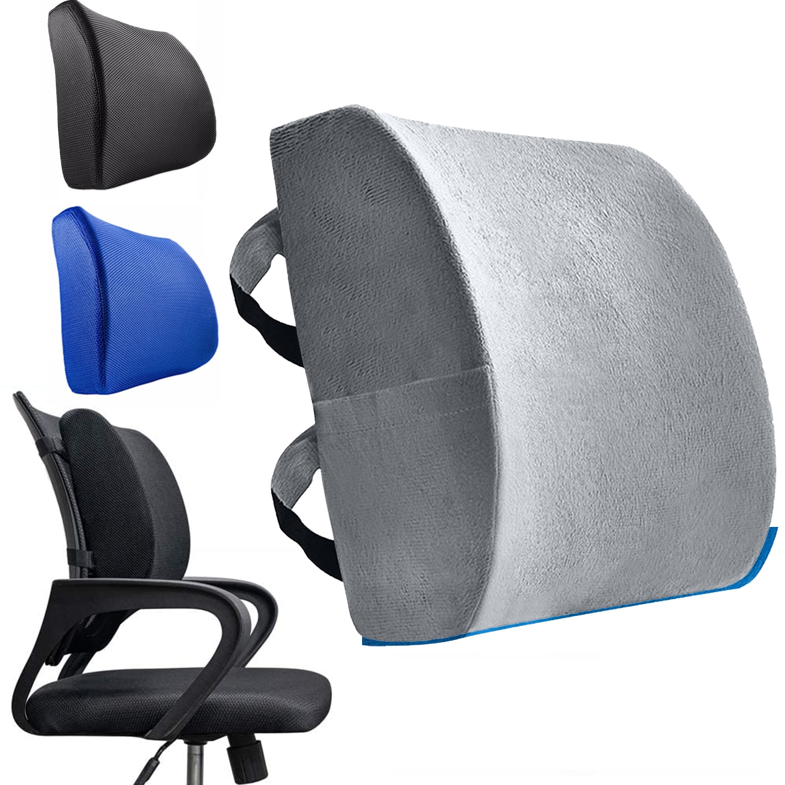  Dreamer Car Lumbar Support Pillow for Office Chair for Low Back  Pain Relief - Mini Side Wedge Shape Lumbar Pillow for Chair Comfort Your  Lower Back Area （Black） : Office Products