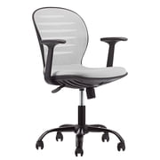 Comfort Mesh Home Office Swivel Height Adjustable Task Chair Gray
