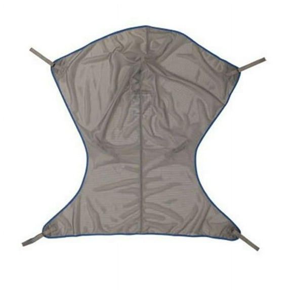Comfort Net Sling, Gray with Blue Binding - Extra Large