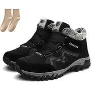 Comfort Orthopedic Boots for Women, Winter Non Slip Shoes Waterproof Wide Width, Thickened Lightweight Comfortable