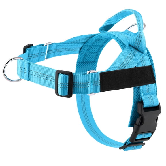 Comfort Padded No Pull Pet Harness Paropet Easy On Off Design Durable Alloy Ring Ideal for Dog Walking and Outdoor Activities