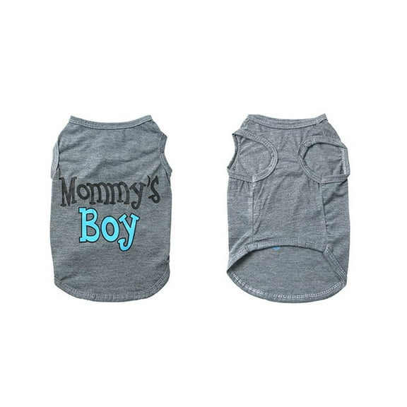 Comfort Pet Dog Vest Apparel for Spring and Summer Seasons with Mom Son Matching Outfits