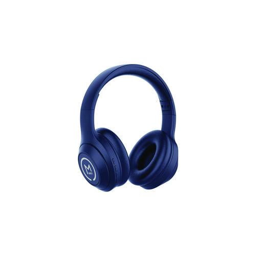 Comfort Plus Wireless Over-Ear Bluetooth Headphones, Blue | Bundle of 2