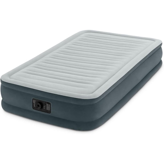 Comfort Plush Dura-Beam Airbed with Built-in Electric Pump, Bed Height 13",